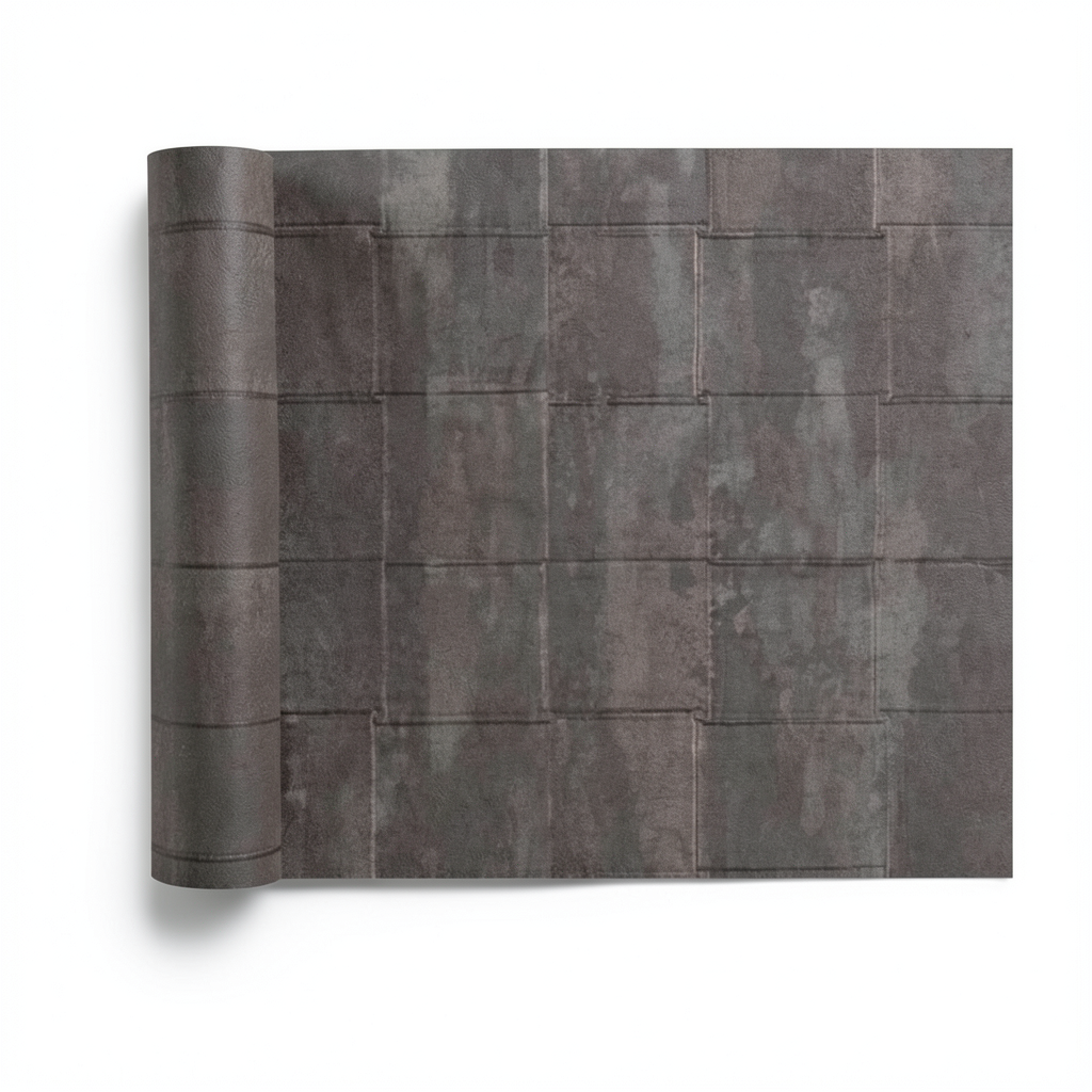 Italian Wall Covering 10m x 0.53m Dark Brown, Model 41232