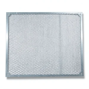 Galvanised Steel Expanded Metal Mesh Bahri Thickness 2.3 mm Width 2.44 m Length 4 m