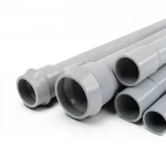 UPVC Pipes Al Watania Company Nominal Pressure 12.5 Bar Outside Diameter 250 mm Thickness 11.9 mm Gray Colour
