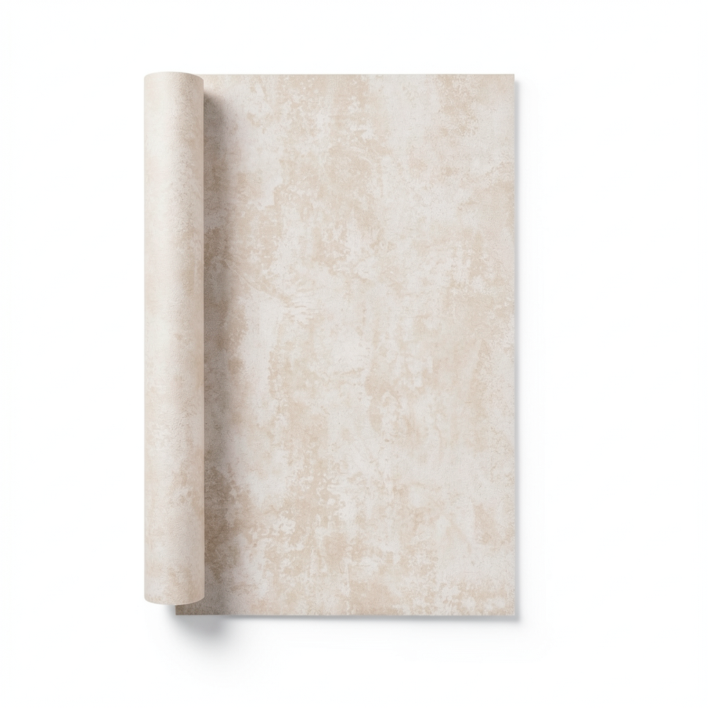 Wall Decoration Patterned Design 10 m x 1.06 m Beige, Model 41349