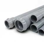 UPVC Pipes Al Watania Nominal Pressure 12.5 Bar Outside Diameter 450 mm Thickness 21.5 mm Gray Colour
