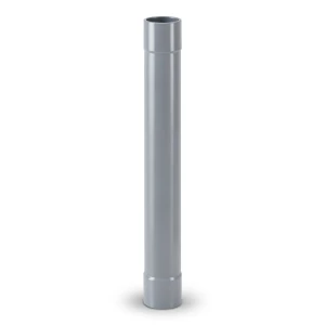 مواسير UPVC ضغط 6 بار قطر خارجي 140 مم سمك 4.1 مم لون رمادي
