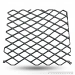 Hot Rolled (Black) Steel Expanded Metal Mesh  Khaleeji Thickness 1.8 mm Width 2.44  meter Length 6 meter | Bait Al Tatawor Company
