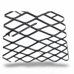 Hot Rolled (Black) Steel Expanded Metal Mesh  Khaleeji Thickness 2 mm Width 2.44  meter Length 4 meter | Bait Al Tatawor Company