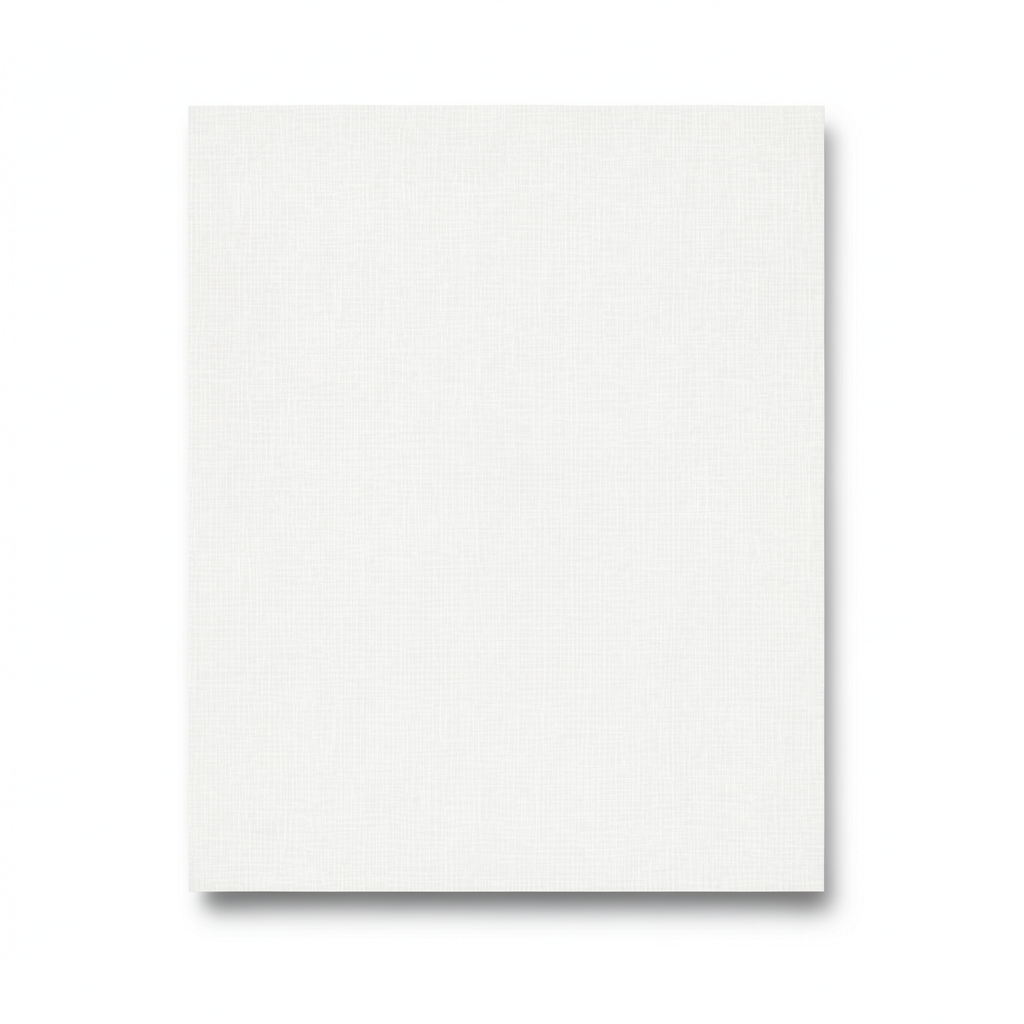 German Plain Wallpaper 10m x 0.53m Off White, Model 440812