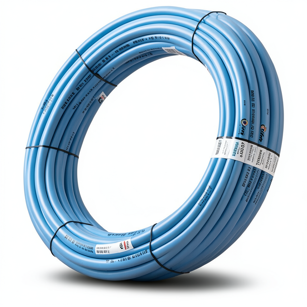 أنابيب HDPE نيبروبلاست PE 80 ضغط 10 بار قطر خارجي 25 مم سمك 1.9 مم لون أزرق | نيبروبلاست