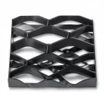 Hot Rolled (Black) Steel Expanded Metal Mesh  [Mazyoon] Thickness 1.4 mm Width 1.22 meter Length 2 meter | Bait Al Tatawor Company