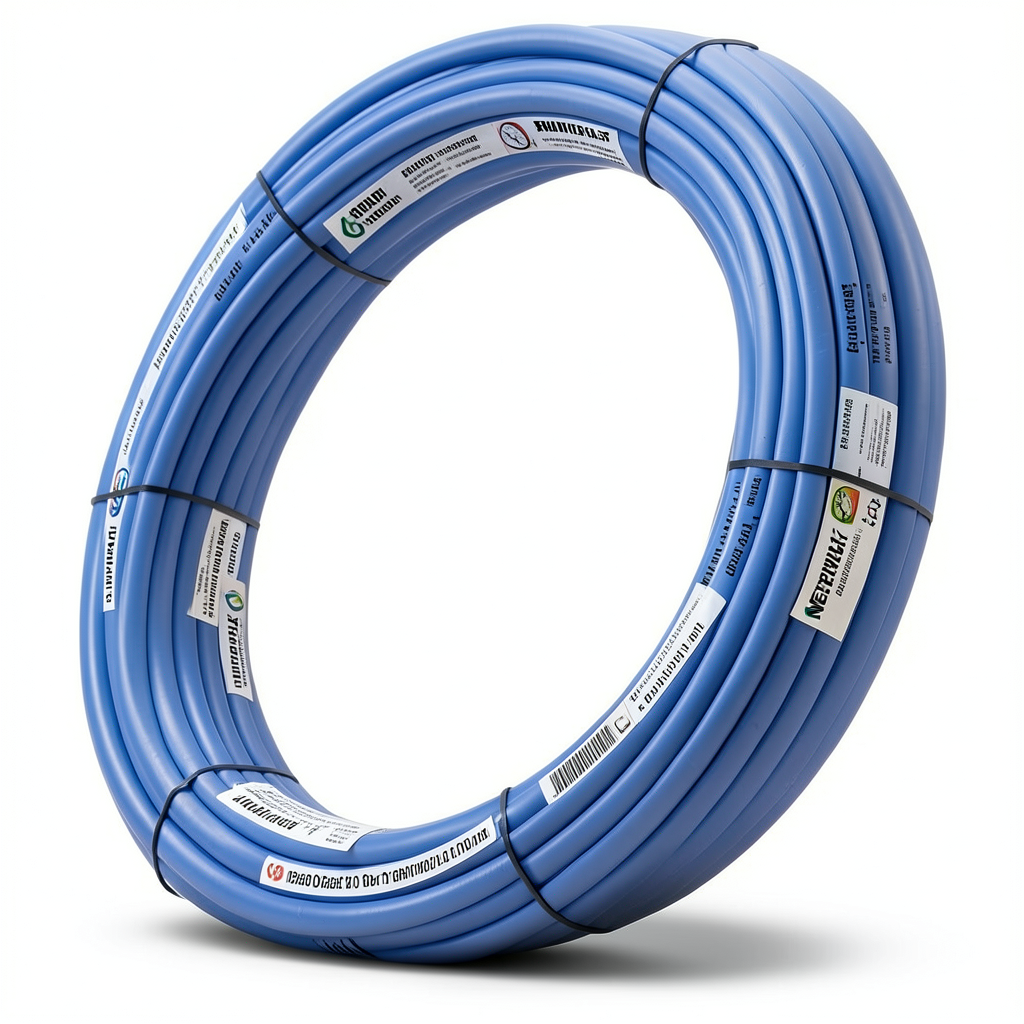 أنابيب HDPE PE 80 ضغط 10 بار قطر خارجي 32 مم سمك 2.4 مم لون أزرق | نيبروبلاست