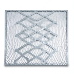 Galvanised Steel Expanded Metal Mesh Bahri Thickness 2 mm Width 2.44 meter Length 5 meter