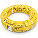 أنابيب HDPE PE 100 ضغط 4 بار قطر 75 مم سمك 1.9 مم لون أصفر | نيبروبلاست