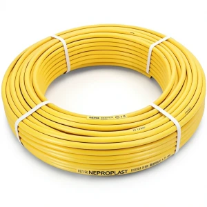 Neproplast HDPE Pipes PE 100 Pressure 4 Bar Outside Diameter 110 mm Thickness 2.7 mm Yellow | NEPROPLAST