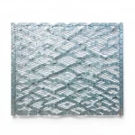 Galvanized Steel Expanded Metal Mesh  [Mazyoon] Thickness 1.2 mm Width 1.22 M Length 1 M | Bait Al Tatawor Company