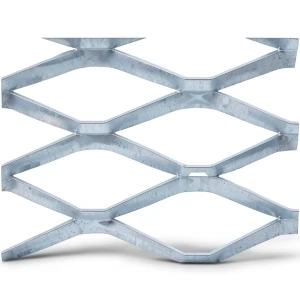 Galvanised Steel Expanded Metal Mesh Bahri Thickness 1.4 mm Width 2.44 m Length 6 m