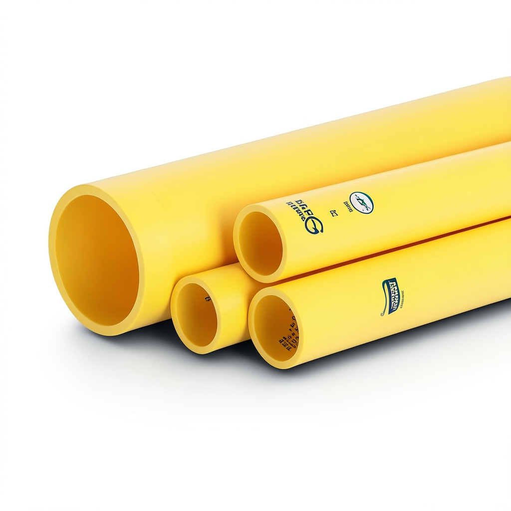 مواسير HDPE PE 100 ضغط 4 بار قطر خارجي 225 مم سمك 5.5 مم لون أصفر | نيبروبلاست