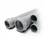 انابيب UPVC شركة الوطنية ضغط 12.5 بار  قطر خارجي 280 مم سمك 13.4 مم لون رمادي