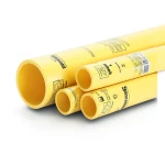 مواسير HDPE نيبروبلاست PE 100 ضغط 4 بار قطر خارجي 355 مم سمك 8.7 مم أصفر | نيبروبلاست