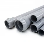 انابيب UPVC الوطنية ضغط 12.5 بار  قطر خارجي 500 مم سمك 23.9 مم لون رمادي