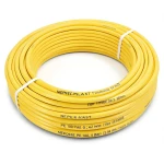 أنابيب HDPE PE 100 ضغط 4 بار قطر خارجي 90 مم سمك 2.2 مم لون أصفر | نيبروبلاست
