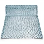 Galvanized Steel Expanded Metal Mesh  [Mazyoon] Thickness 1.4 mm Width 1.22 M Length 4 meter | Bait Al Tatawor Company