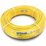 أنابيب HDPE PE 100 ضغط 4 بار قطر خارجي 125 مم سمك 3.1 مم لون أصفر | نيبروبلاست