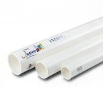UPVC Pipes ALWatania Brand Nominal Pressure 6.9 Bar Size 4 inch Thickness 2.80 mm White Colour