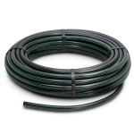 HDPE Polyethylene Plastic Coil Pipe 12.5 Bar Pressure PE 80, 160 mm Diameter SDR 11 Black