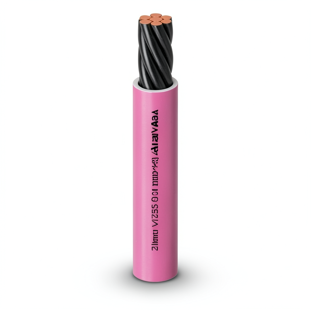 PVC Insulated Stranded Copper Wire 25mm, 450/750V, 300ft Length | Al Fanar