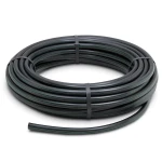 HDPE Plastic Coil Pipe PN 16 Bar PE 80 75 mm SDR 9 Black
