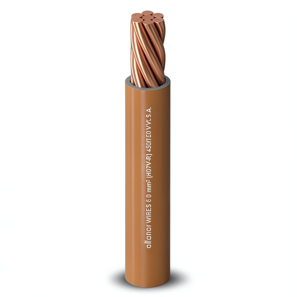 Stranded Wire 450/750V Copper Conductor PVC Insulated 500mm, 300 Feet Length | Al Fanar