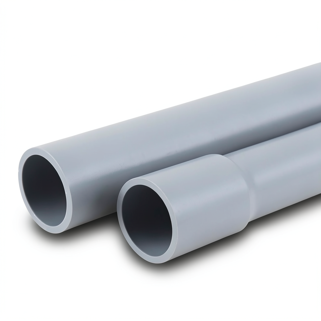 UPVC Pipes Nominal Pressure 10 Bar Outside Diameter 315 mm Thickness 15.00 mm Gray