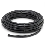 HDPE Polyethylene Plastic Coil Pipe 12.5 Bar Pressure, 90 mm Outer Diameter, SDR 11, Black