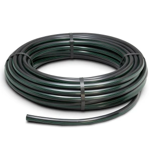 HDPE Plastic Coil Pipe 12.5 Bar PE 80 OD 140 mm SDR 11 Black