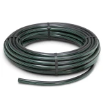 HDPE Polyethylene Plastic Coil Pipe 12.5 Bar Pressure PE 80, 160 mm Diameter SDR 11 Black