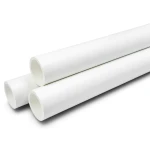 مواسير UPVC صرف ونفايات ½1 إنش سمك 3.68 مم لون أبيض