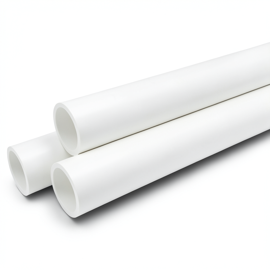 UPVC Pipes Drain Waste Vent Plasco 2 inch Thickness 3.91 mm White
