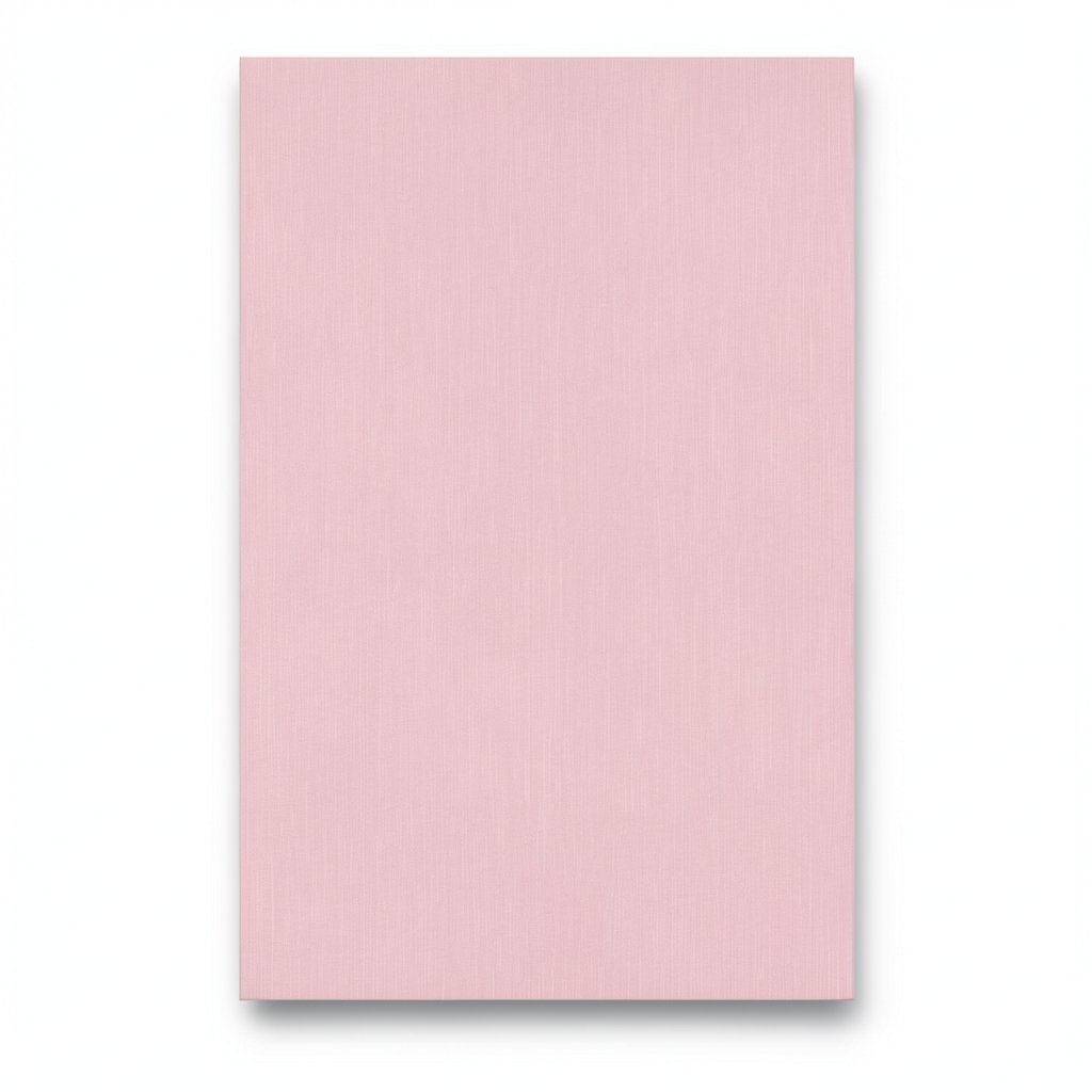 German Plain Wall Covering 10m x 0.53m Pink, Model 10004-05