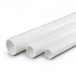 UPVC Pipes Al Watania Factory Schedule 80  Outside Diameter 141.3 mm Thickness 9.52 mm White Colour