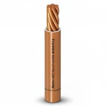 Alfanar 185 mm2 Single Electrical Wire 450/750 Voltage Rating, Stranded Copper Conductor, Heat Resistant PVC Insulated 2mm Thick
