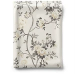 Italian Wallpaper Floral Design Light Beige, Size 10mx0.70m, Model 15007