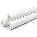 انابيب ضغط UPVC بضغط اسمي 6.9 بار مقاس 6 إنش سمك 4.11 مم لون أبيض