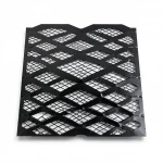 Hot Rolled (Black) Steel Expanded Metal Mesh  [Mazyoon] Thickness 1.4 mm Width 1.22 meter Length 1 meter | Bait Al Tatawor Company