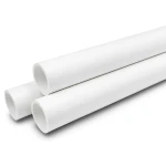 انابيب ضغط UPVC مقاس 8 إنش سمك 5.33 مم لون أبيض ضغط 6.9 بار