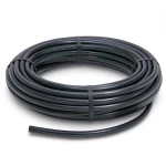 HDPE Plastic Coil Pipe PN 16 Bar PE 80 75 mm SDR 9 Black