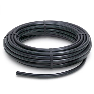لفة أنابيب بلاستيك HDPE ضغط 16 بار [PE 80] قطر خارجي 75 مم SDR 9 لون أسود