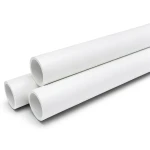 أنابيب ضغط UPVC 8.6 بار ¼1 إنش سمك 1.52 مم أبيض