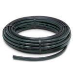 HDPE Plastic Coil Pipe 16 Bar Pressure PE 80 32 mm Diameter SDR 9 Black
