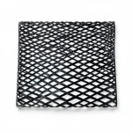 Hot Rolled (Black) Steel Expanded Metal Mesh  [Mazyoon] Thickness 1.4 mm Width 1.22 meter Length 5 meter | Bait Al Tatawor Company