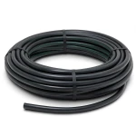 HDPE Polyethylene Plastic Coil Pipe Pressure 16 Bar PE 80 Size 40 mm SDR 9 Black