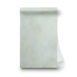 Leaf Patterned Wallpaper 10m x 0.53m Pale Green, Model 02579-18