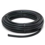 HDPE Plastic Coil Pipe PN 16 Bar PE 80 75 mm SDR 9 Black